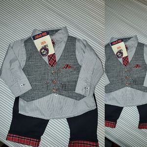 Baby Boy 2pc dress set